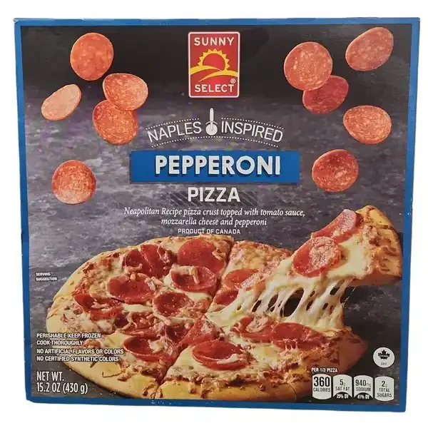 Sunny Select, Naples Style Pizza Pepperoni 15.2oz