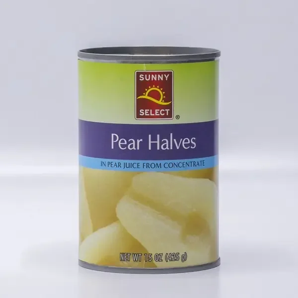 Sunny Select Pear Halves in 100% Juice 15 oz