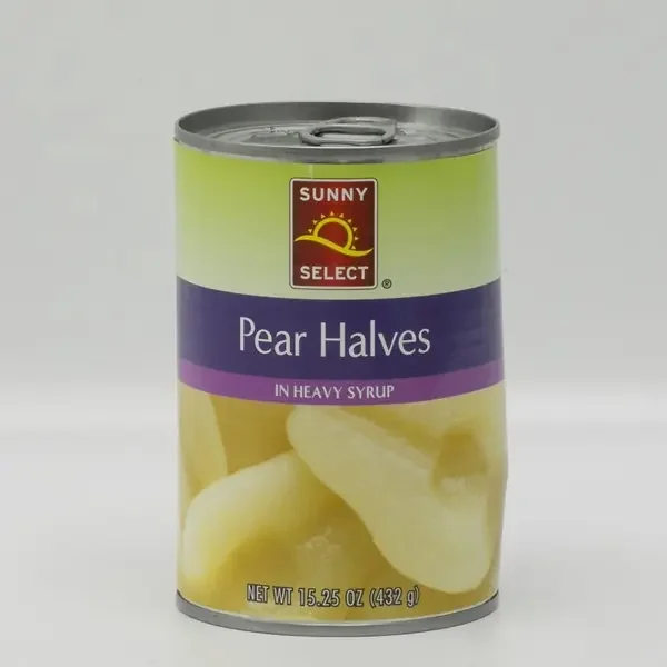 Sunny Select Pear Halves in Heavy Syrup 15.25 oz