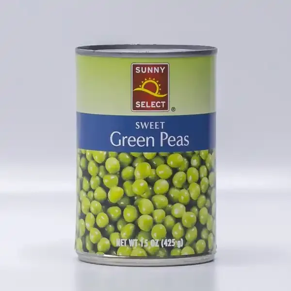 Sunny Select Sweet Green Peas 15 oz