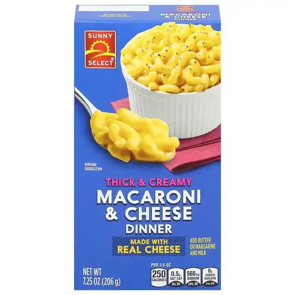 Sunny Select Thick & Creamy Macaroni & Cheese Dinner 7.25 oz