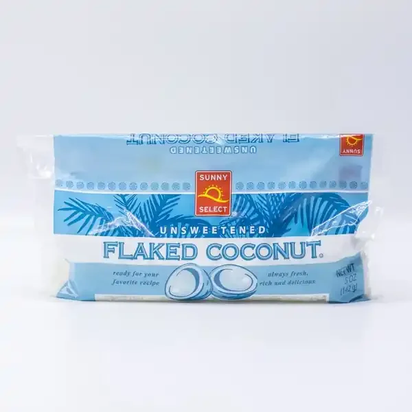 Sunny Select Unsweetened Flaked Coconut – 5 oz
