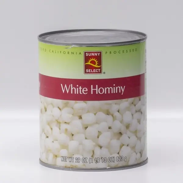 Sunny Select, White Hominy – 29 oz