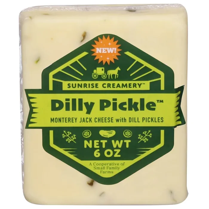 Sunrise Creamery Dilly Pickle Cheese 6 oz