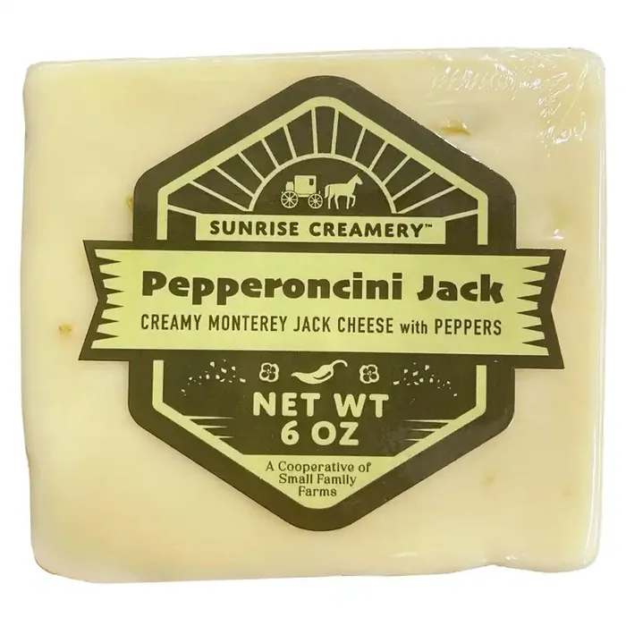 Sunrise Creamery Pepperoncini Monterey Jack Cheese