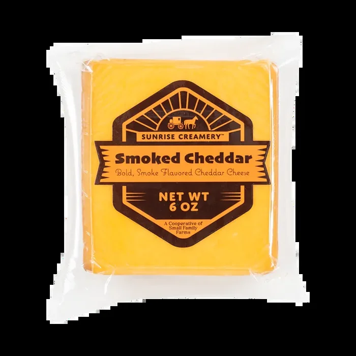 Sunrise Creamery Smoked Cheddar Cheese 6 oz