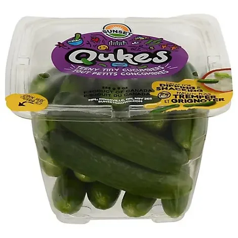 Sunset Qukes Cucumbers Teeny Tiny – 9 OZ