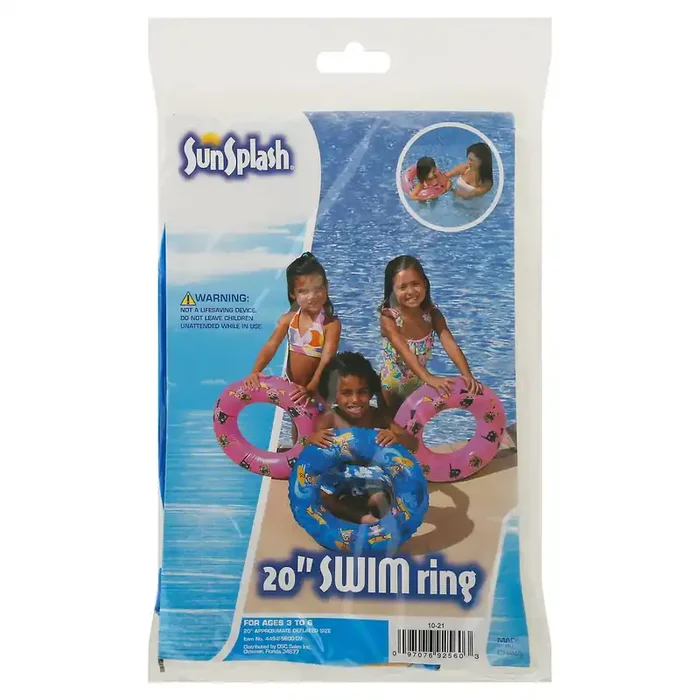 SunSplash 20 Inch Swim Ring 1 ea