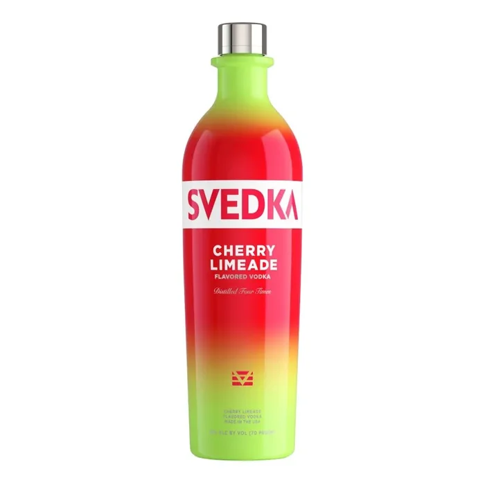 SVEDKA Cherry Limeade Flavored Vodka, 750 mL Bottle, 70 Proof
