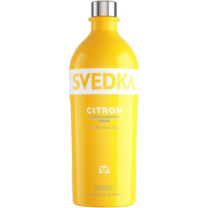 SVEDKA Citron Lemon Lime Flavored Vodka, 1.75 L Bottle, 70 Proof