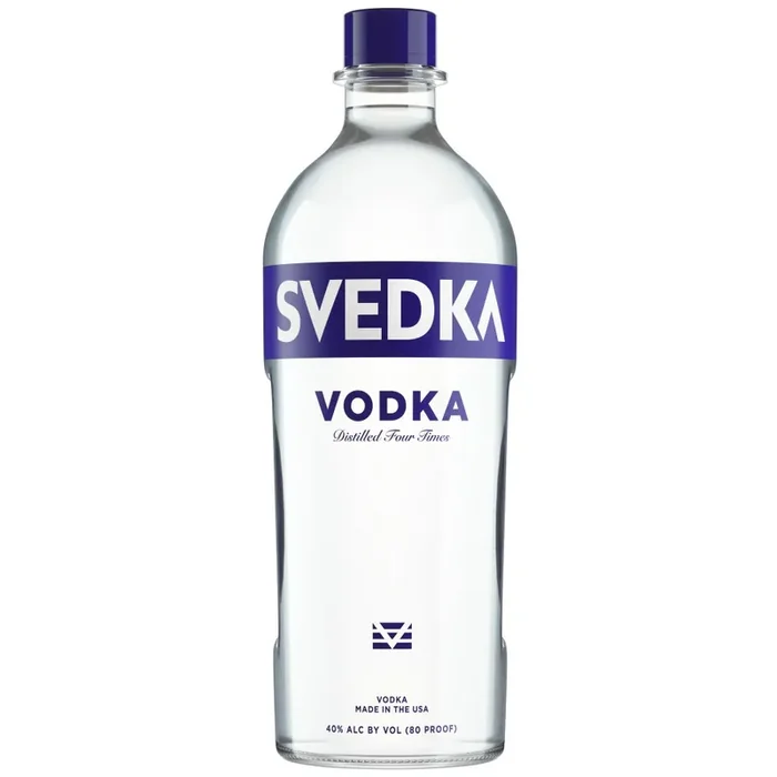 SVEDKA Original Vodka, Unflavored Vodka, 1.75L Bottle, 40% ABV