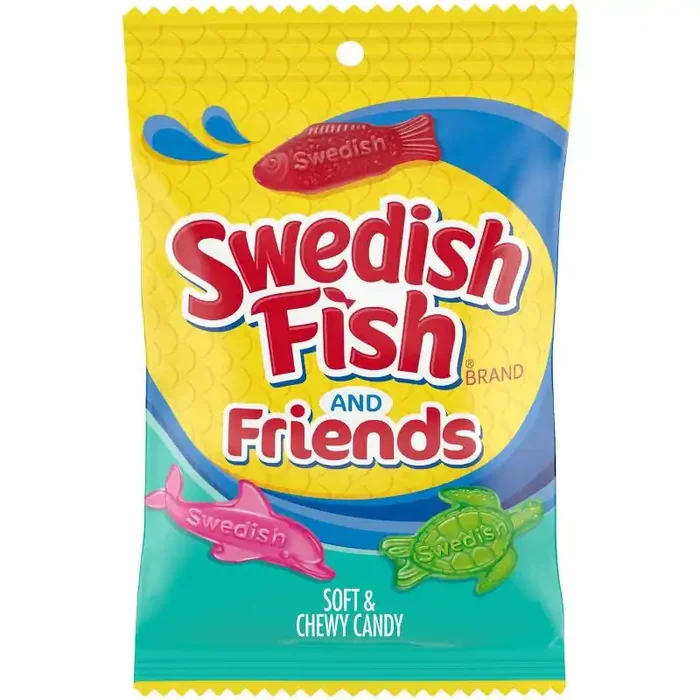 Swedish Fish & Friends Soft & Chewy Candy – 8oz
