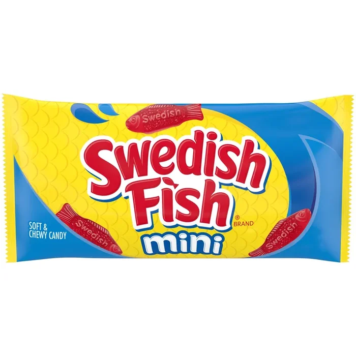 SWEDISH FISH Mini Soft & Chewy Candy- 2 oz