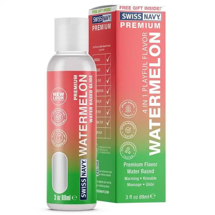 SWISS NAVY 4in1 Playful Personal Lubricant – Watermelon – 3oz