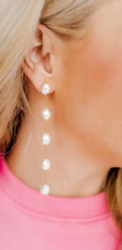 Sydney 5 Pearl Earring