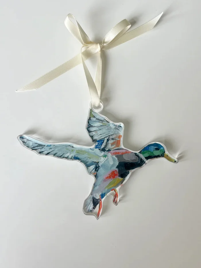 TAKE FLIGHT MALLARD ACRYLIC ORNAMENT