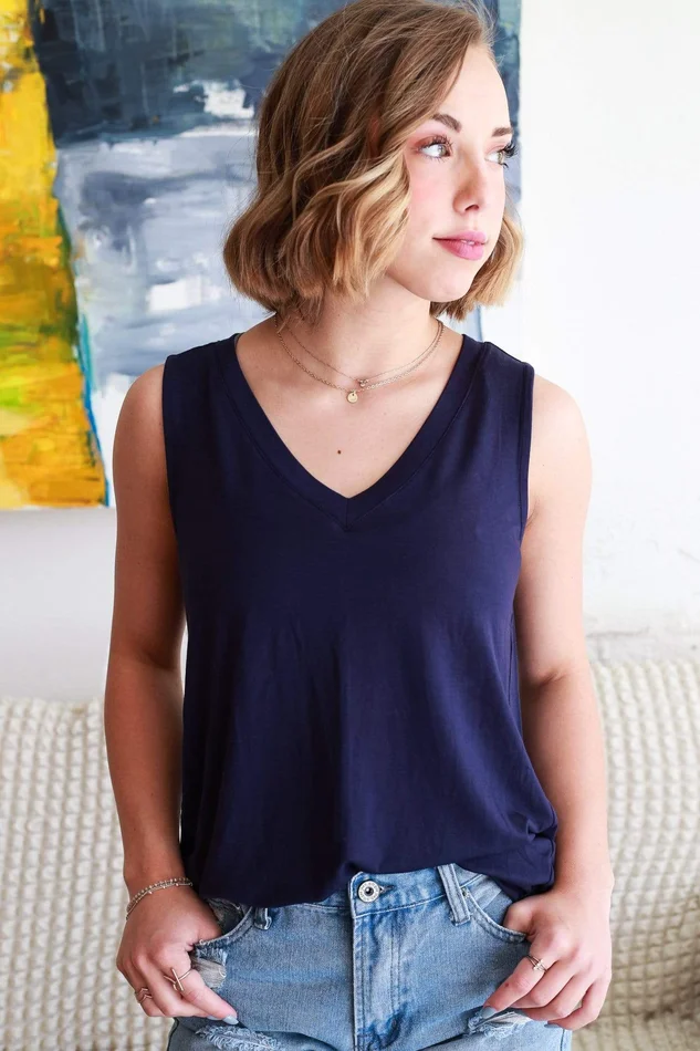Take me Back V-Neck Tank