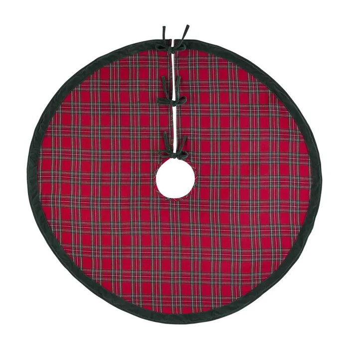 TARTAN & VELVET TREE SKIRT