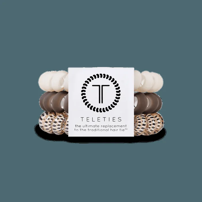 Teleties Large Hair Ties – Toasted