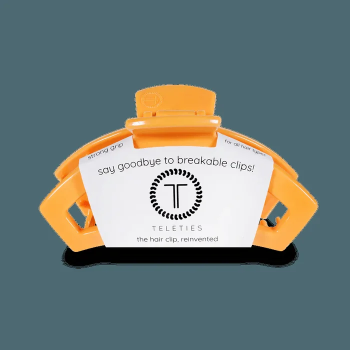 Teleties Open Medium Hair Clip – Mango for it