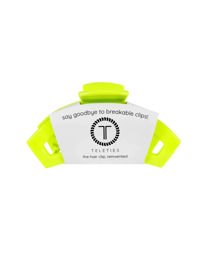 Teleties Open Medium Hair Clip – Summer Brights