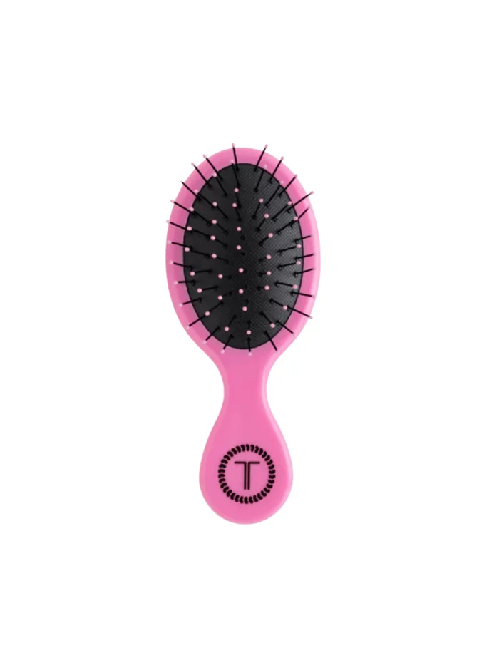 Teleties Pink Mini Hair Brush