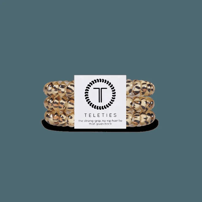 Teleties Small Hair Ties – Leopard