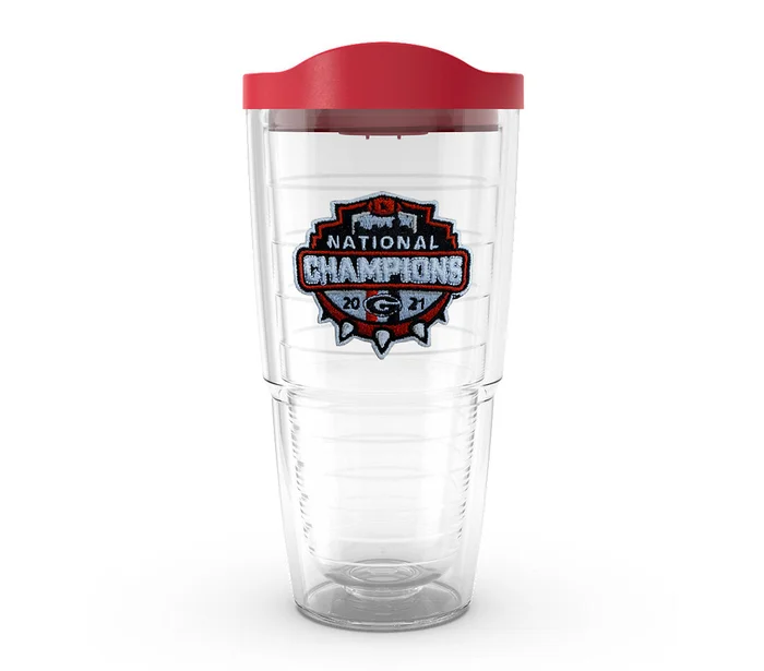 TERVIS 24OZ TUMBLER – UGA 2021 NATIONAL CHAMPIONSHIP