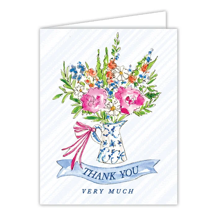 Thank you Very Much Flower Card