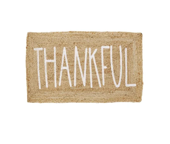THANKFUL JUTE MAT