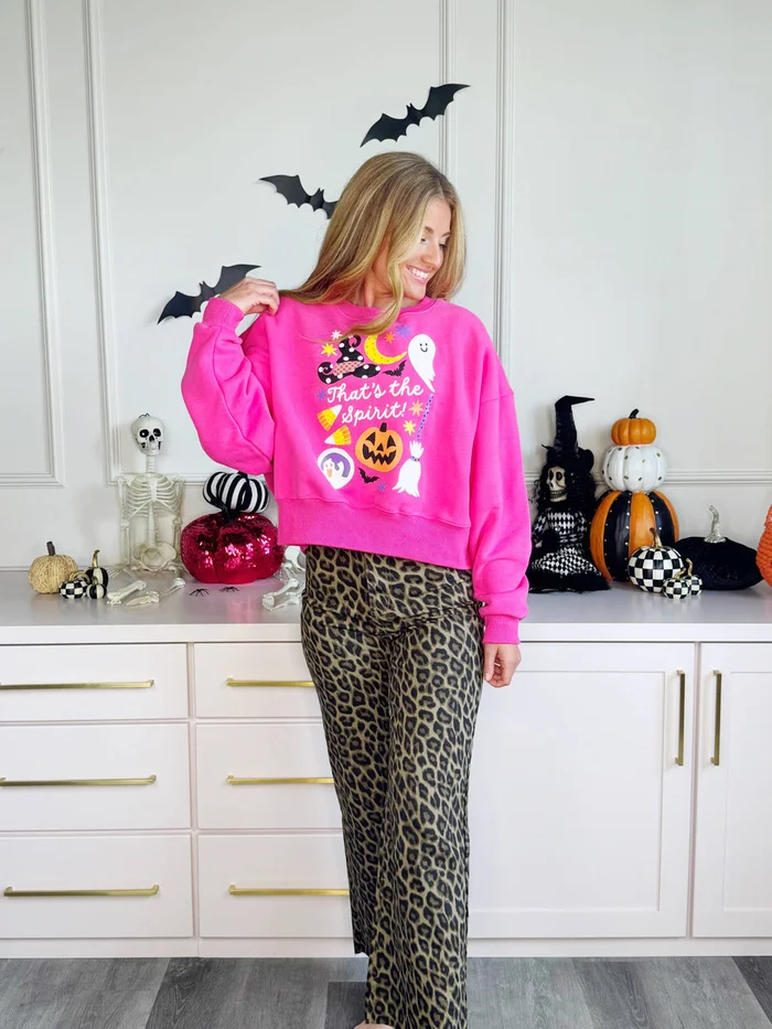 That’s The Spirit Crop Sweatshirt
