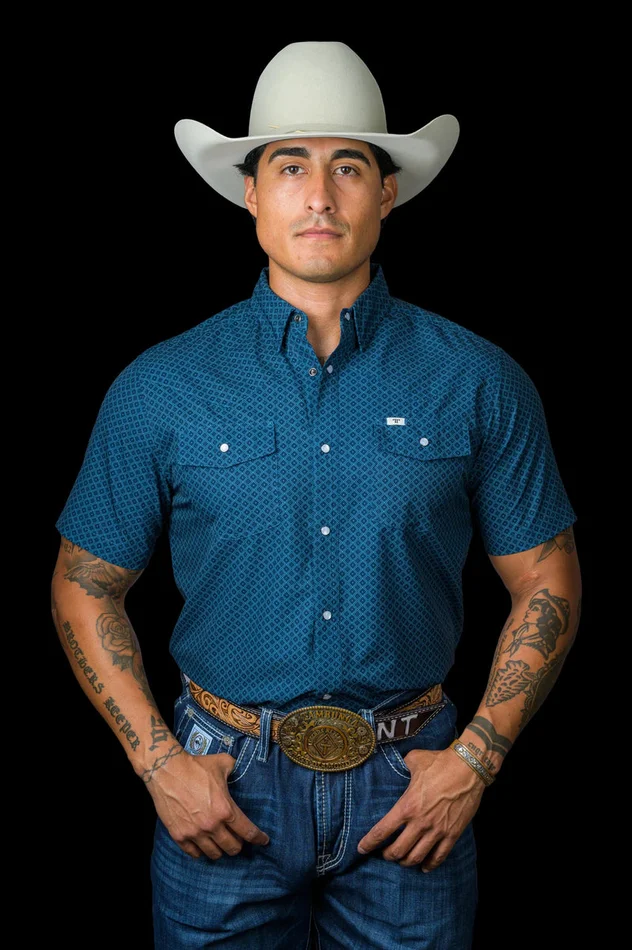 The Frost – Short Sleeve Snap Shirt