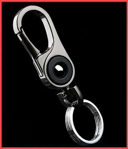 The Magic Makers 1 Pc Metal Keyring & Keychain For Car Double Pendant Ring Keychain Home Key Student Bag Stylish