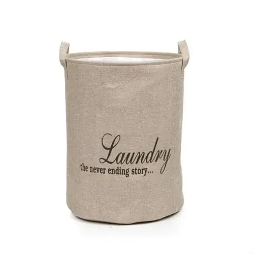 The Magic Makers Cloth Basket For Laundry Bags For Clothes Basket Laundry Foldable Laundry Bag Big Size(63Ltr) Jute Laundry Basket Dirty Clothes Laundry Basket Cloth Bins For Laundry Clothes Bag For Laundry