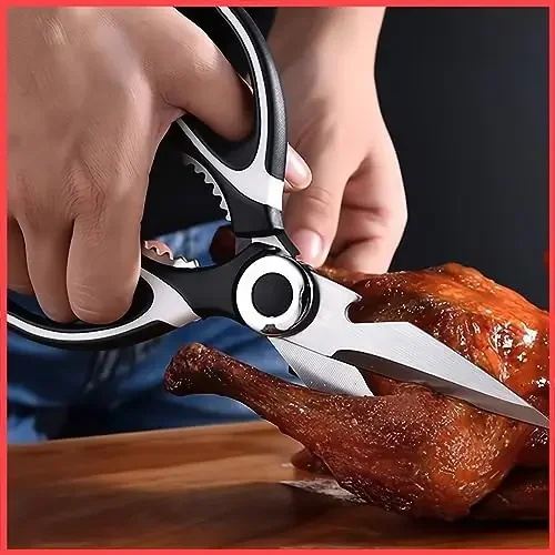 The Magic Makers Multipurpose Versatile Scissors For Kitchen Stainless Steel Heavy Duty General Use Art & Craft Home Office