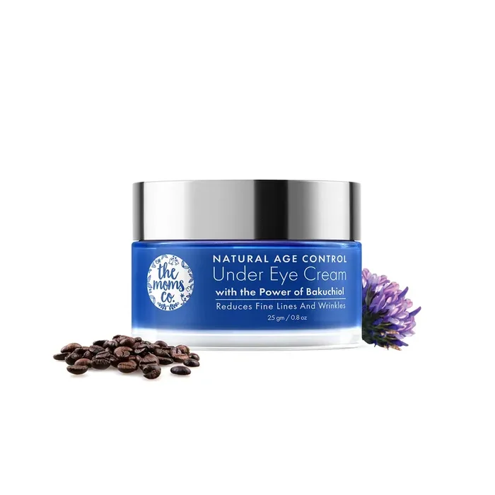 The Moms Co Natural Age Control Under Eye Cream l Reduce Dark Circles l Anti Ageing with Natural Retinol and Niacinamide (25 gm