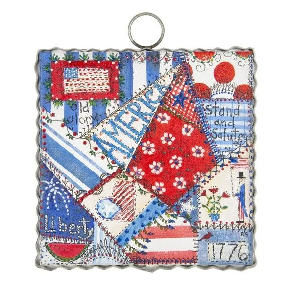 The Round Top Collection Mini Crazy Quilt Print-A23032-A