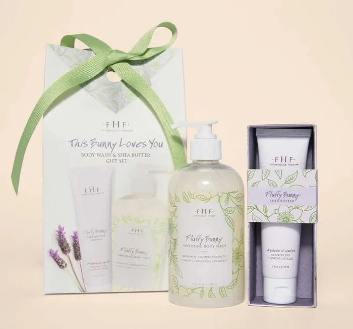 This Bunny Loves You Gift Set Body Wash & Hand Cream