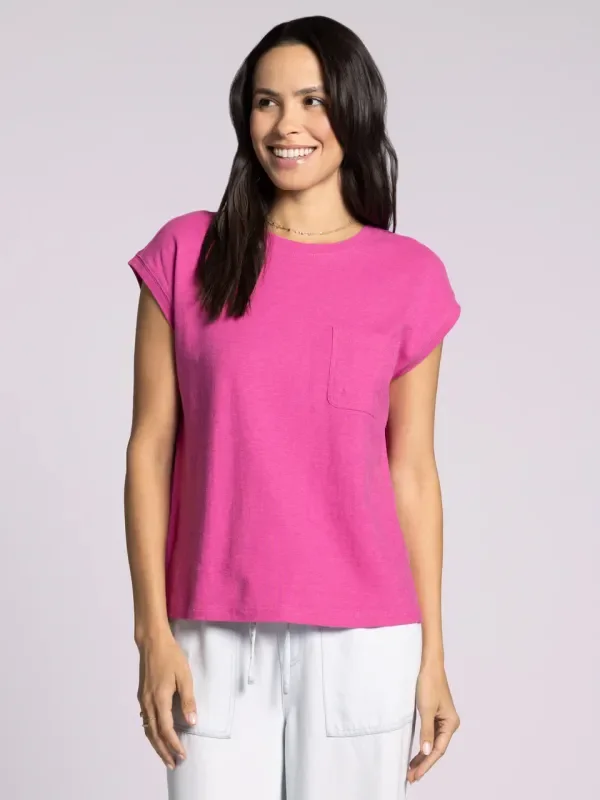 Thread & Supply Fuschia AGNES TEE