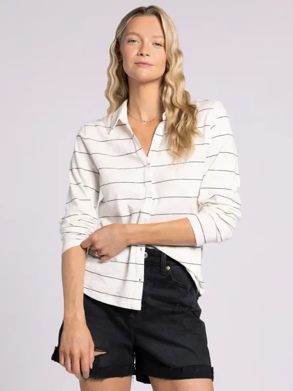 Thread & Supply Striped ROSANNA SHIRT