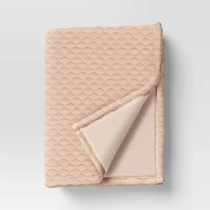 Triple Knit Throw Blanket Pink – Room Essentials™
