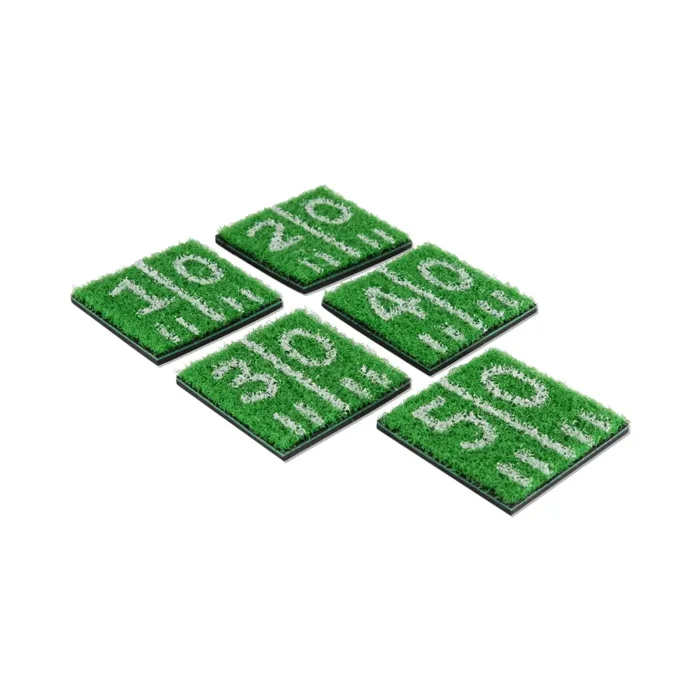 True Real Astro Turf Grass Coasters – Set of 5