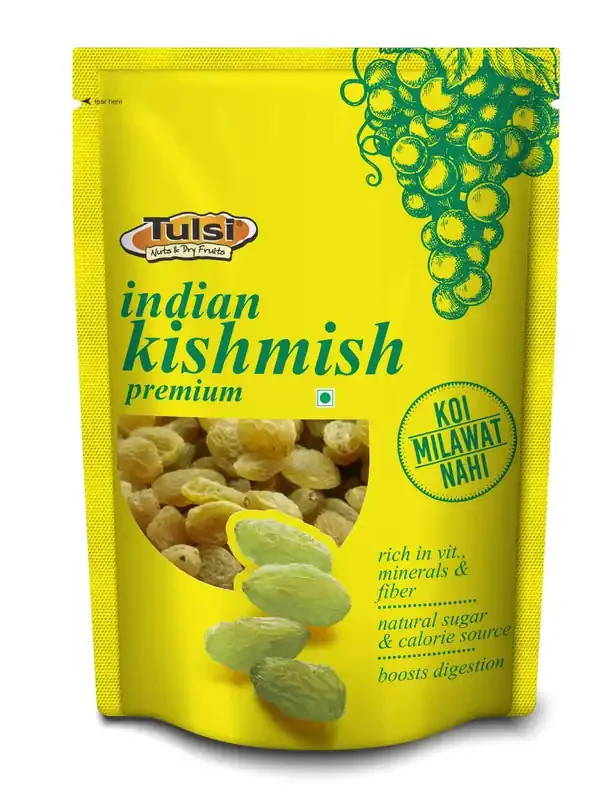 Tulsi Dried Kishmish Indian 500gm