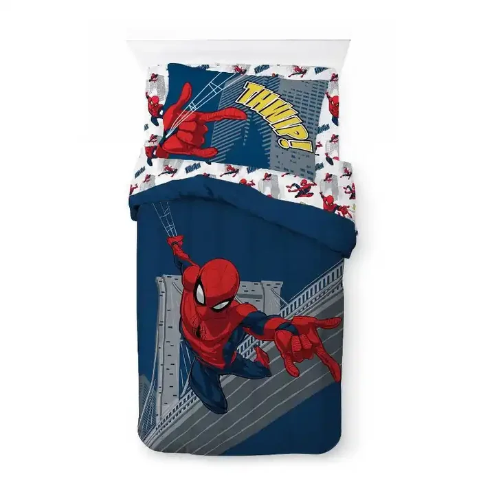 Twin Marvel Spider-Man Kids‘ Comforter