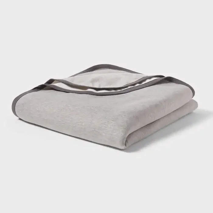 Twin/Twin XL Sweatshirt Blanket Dark Gray – Room Essentials™