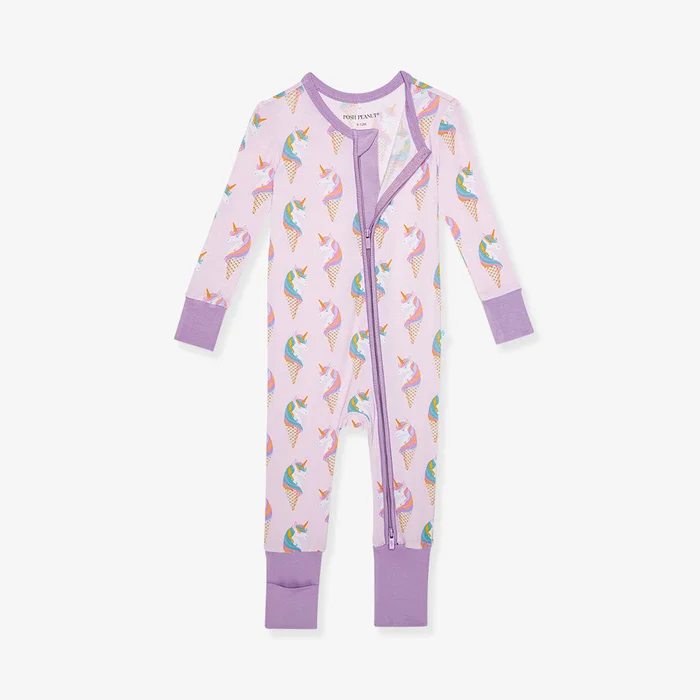 Unicorn Purple Baby Convertible Sleeper | Unicorn Ice Cream