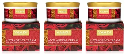 Vaadi Herbals Anti Ageing Cream 150g (Pack of 3)
