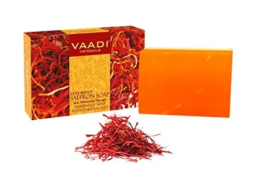 Vaadi Herbals Handmade Luxurious Saffron Soap 75g