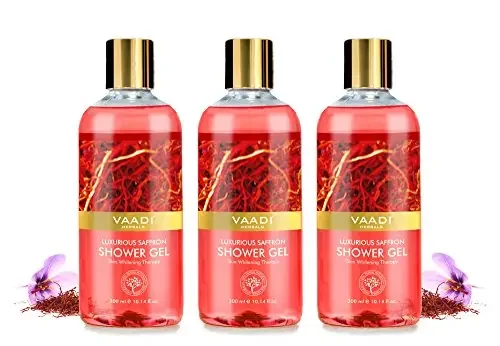 Vaadi HerbLuxurious Shower Gel Saffron 300g (Pack of 3)