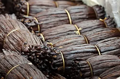Vanilla Beans Grade A (16-18cm) Gourmet Vanilla Whole Vanilla Pods for Vanilla Extract and Baking 1.1 lbs (250 Grams)